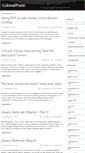 Mobile Screenshot of colonelpanic.net